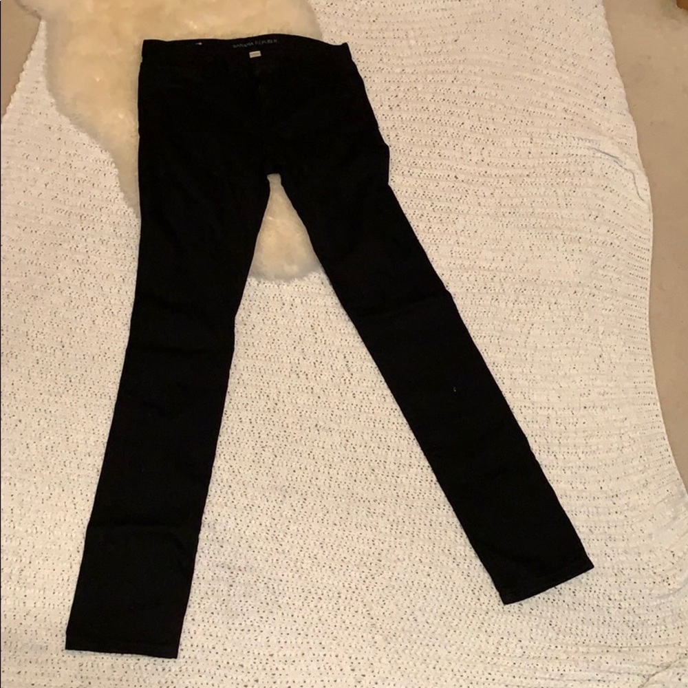 Banana Republic skinny jeans black